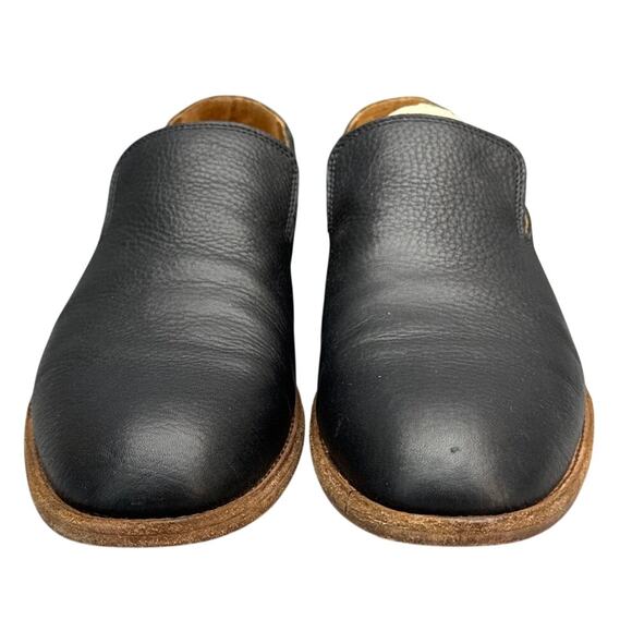 Frye Chris Venetian Black Oiled Vintage Leather Slip-On Loafers Men 9.5D main image 4